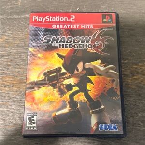 Shadow the Hedgehog for PlayStation 2 - Black